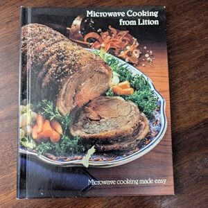 Microwave Cooking from Litton Cookbook Vintage